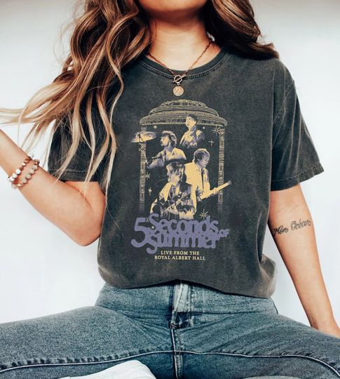Discover 5 Seconds Of Summer Shirt, 5 Seconds Of Summer Merch
