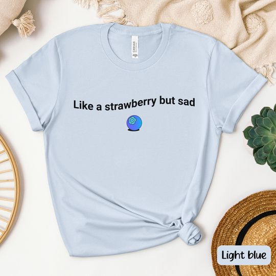 Discover Funny Strawberry Shirt, Y2K Shirt, Fruit TShirt