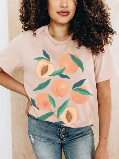 Discover Georgia Peach Shirt, Peaches Shirt, Just Peachy T Shirt