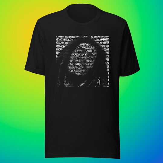 Discover Bob Marley "Redemption Song" Lyric Art T-Shirt