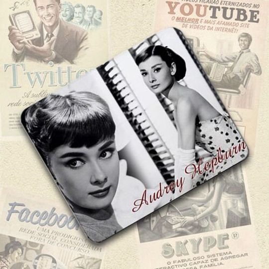 Discover Audrey Hepburn Mouse Pad