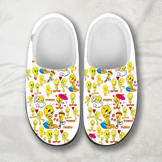 Discover Tweety Indoor Slippers, Cartoon Slippers
