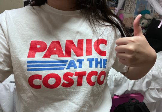 Discover Panic At The Costco Funny Meme T-Shirt | Funny Meme Shirt
