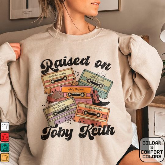 Discover Toby Keith Sweatshirt - Should've Been a Cowgirl