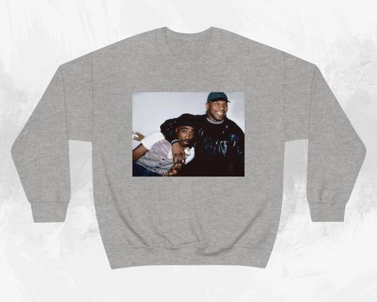 Discover Tupac and Mike Tyson Sweatshirt