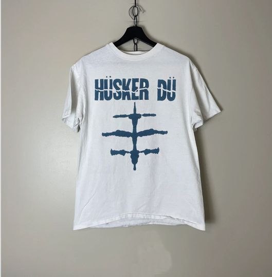 Discover Husker Du Inkblot Logo Metal Circus t shirt