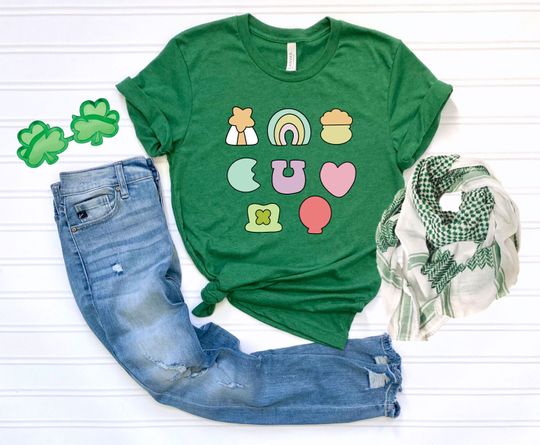 Discover St Patrick's Day Shirt, Lucky Charm Shirt, Lucky Shirt, Shamrock Shirt