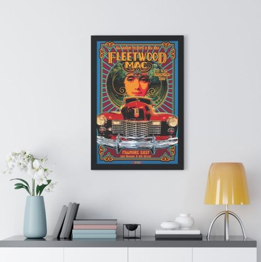 Discover Vintage Fillmore East Pop Music Poster