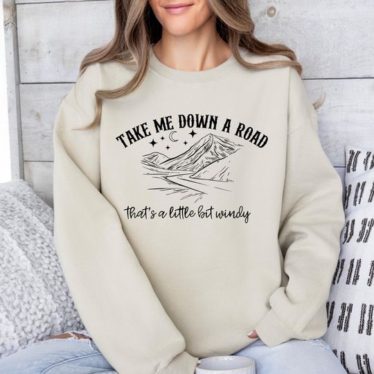 Discover Take Me Down On A Road Sweatshirt Country Sweatshirt