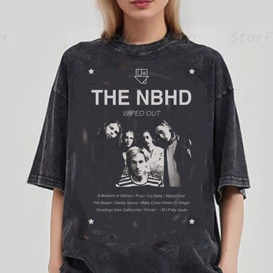 Discover The NBHD Tshirt, Vintage Neighbourhood Comic T Shirt