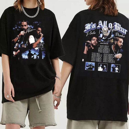 Discover Drake J Cole Big As The What Tour 2024 SHIRT