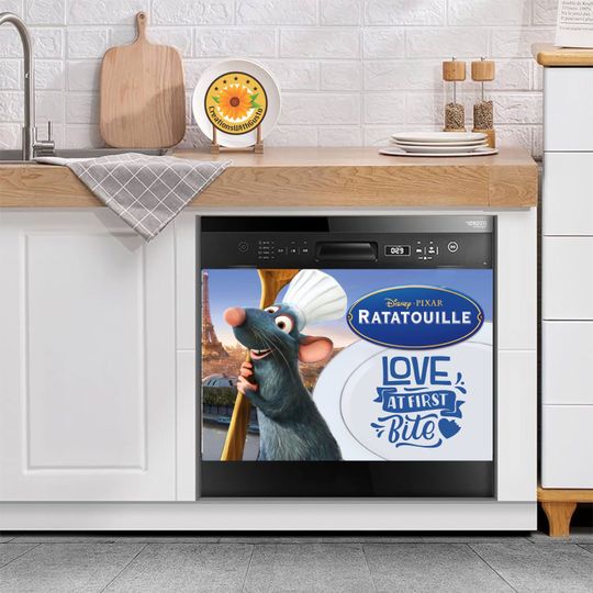 Discover Ratatouilles Parisian Culinary Dishwasher Magnet