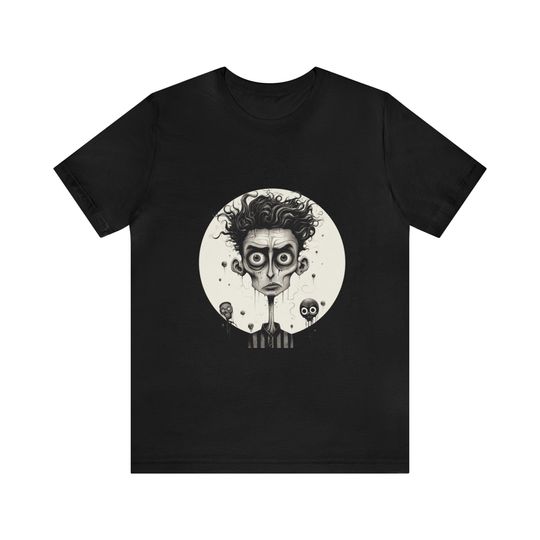 Discover Cristiano Ronaldo Tim Burton Art Tee Shirt