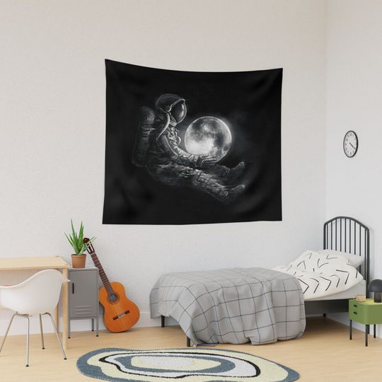 Discover Moon Play Tapestry