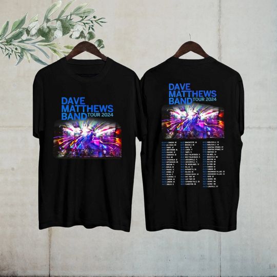 Discover Dave Matthews Band Summer Tour 2024 Shirt