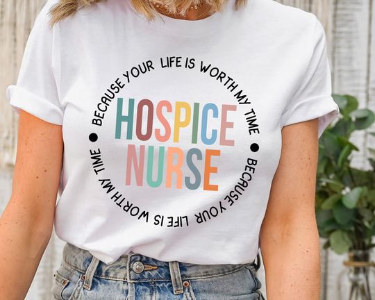 Discover Hospice Nurse Care Gift T-Shirt