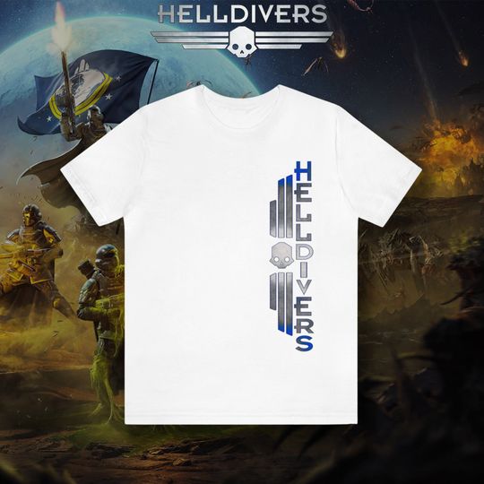 Discover Helldivers T-shirt, Gaming Shirt