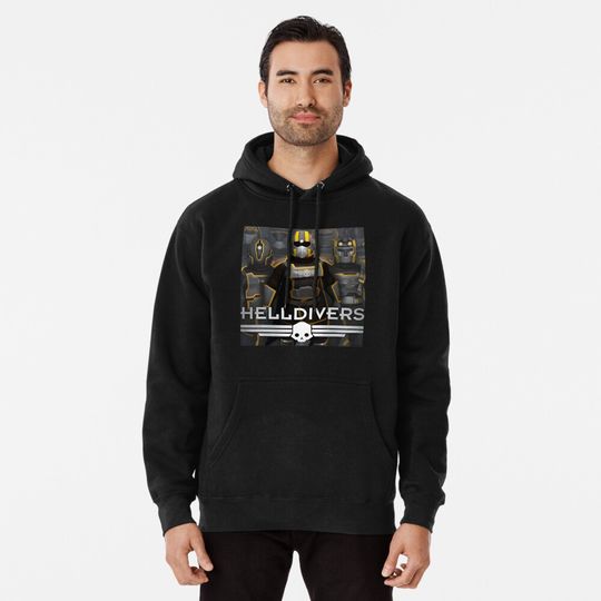 Discover Helldivers - Main Soldier Pullover Hoodie