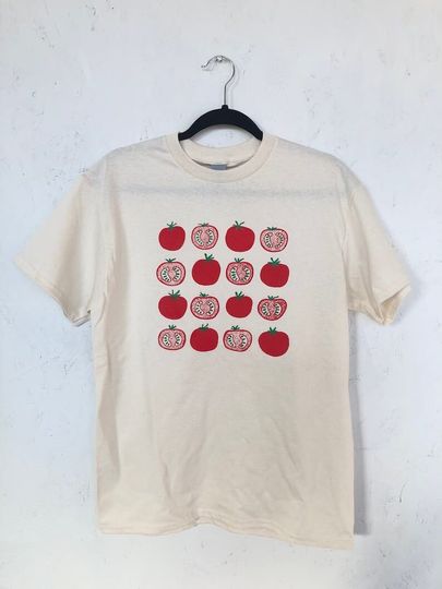 Discover Tomato Graphic Vegetable T-Shirt