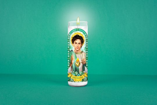 Discover Saint Timothe Celebrity Prayer Candle: Non Scented