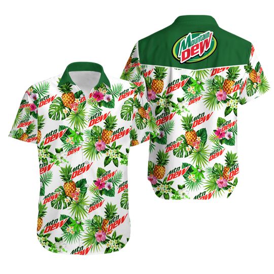 Discover Mountain Dew Hawaiian Shirt