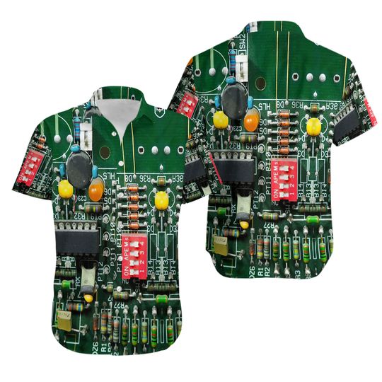 Discover Electric Engineer Technology Hawaiian Shirt