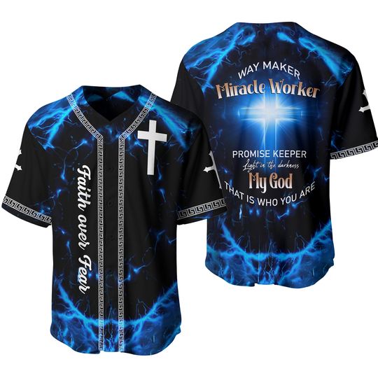 Discover Jesus Christ Baseball Jersey