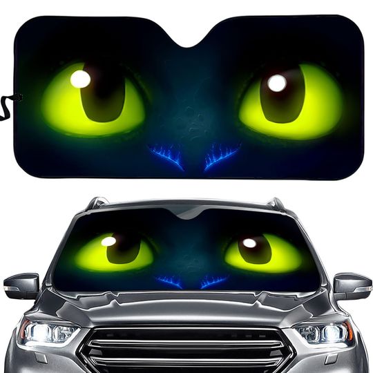 Discover Toothless Car Sun Shade
