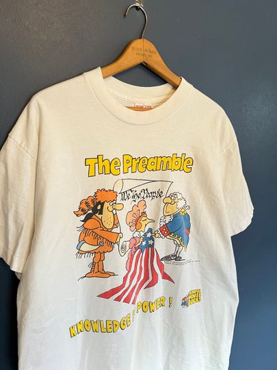 Discover Vintage 90s School House Rock The Preamble Tshirt