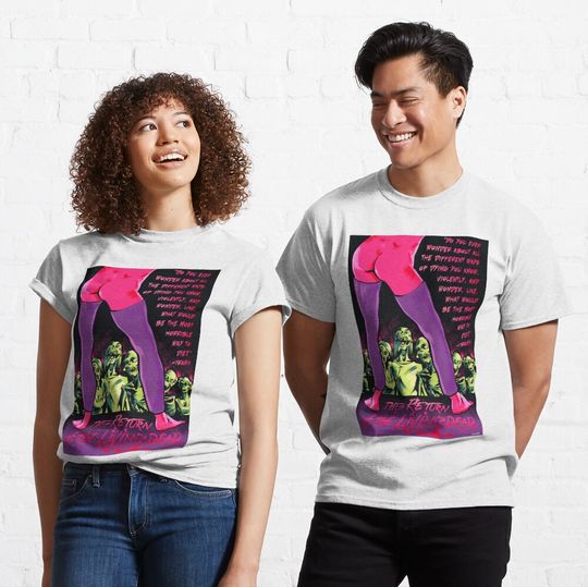 Discover Return Of The Living Dead Art Trash Sexy Horror Graphic T-Shirt