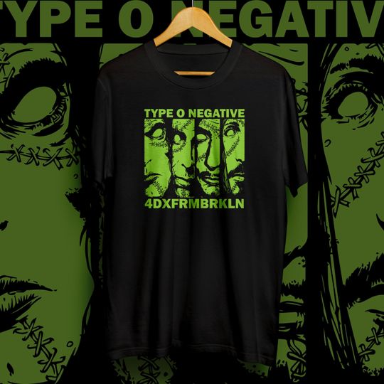 Discover Type O Negative World Coming Down Album Cover Shirt, Hard Rock Music T-Shirt