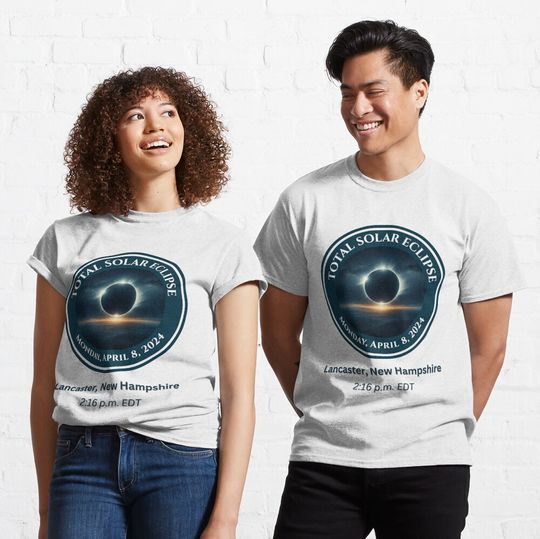 Discover Gear Up The Total Solar Eclipse 2024 Unisex T-Shirt