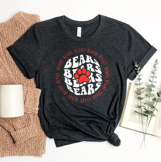 Discover Bears T-shirt, Bear Spirit Shirt, Animal Tee, Bear Lover Gift