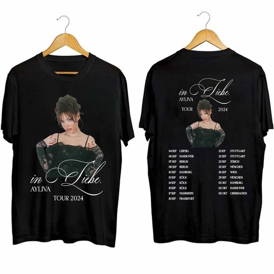 Discover Ayliva In Liebe Tour 2024 Shirt