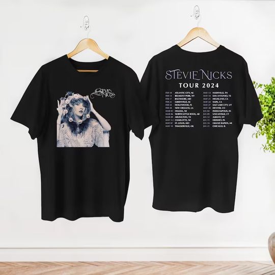 Discover 2024 Stevie Nicks Tour Live In Concert T-Shirt