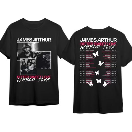 Discover James Arthur Tour Shirt
