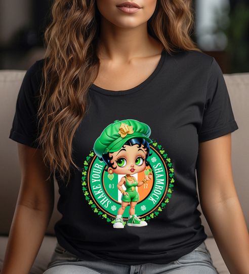 Discover St. Patrick's Day BETTY BOOP, Shake your Shamrock