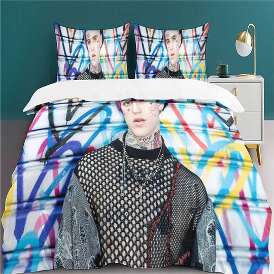 Discover Lil Peep Pillow Cover Duvet Cover Bedding Sets