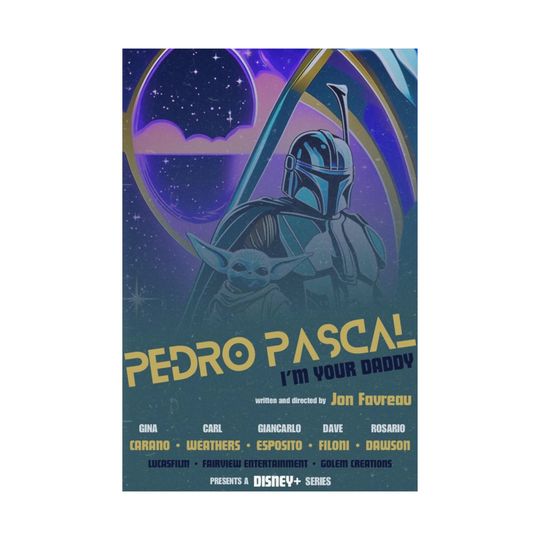 Discover Pedro Pascal Matte Vertical Posters, Pedro Pascal Poster