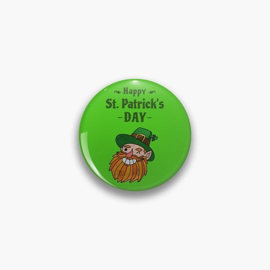Discover Happy St. Patrick's Day Pin