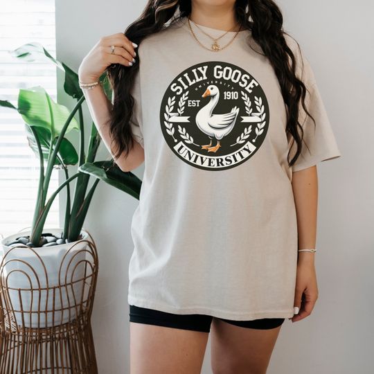 Discover Silly Goose TShirt, Funny Goose Shirt, Graphic T Shirt