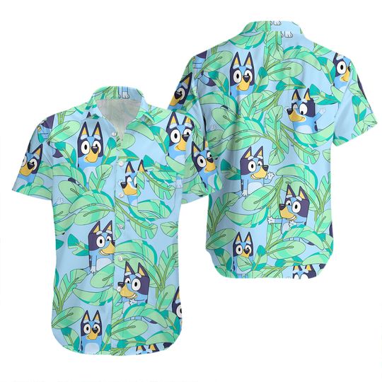 Discover BlueyDad Bingo Hawaiian Shirt