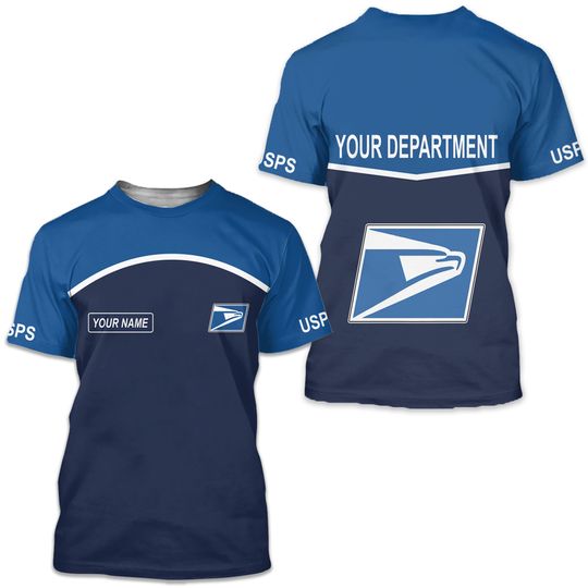 Discover Personalized Postal Service Shirt