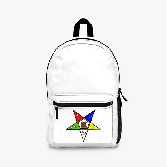 Discover Order Of The Eastern Star Logo Backpack