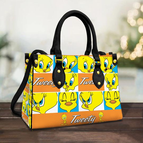 Discover Tweety Bird Leather Handbag