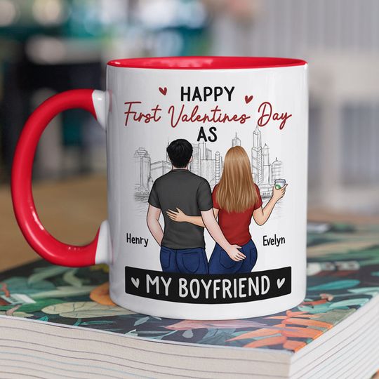 Discover We're All In This Together Couple Personalized Custom Accent Mug
