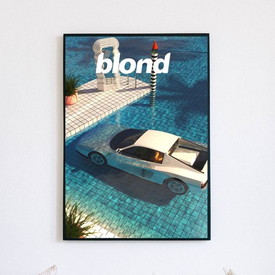 Discover Frank Ocean Poster, Blond poster, Album Poster