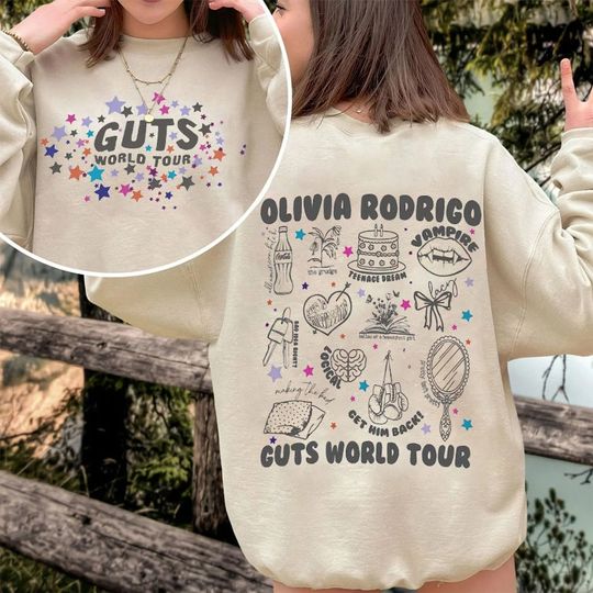 Discover Oliviia Guts 2024 World Tour Sweatshirt