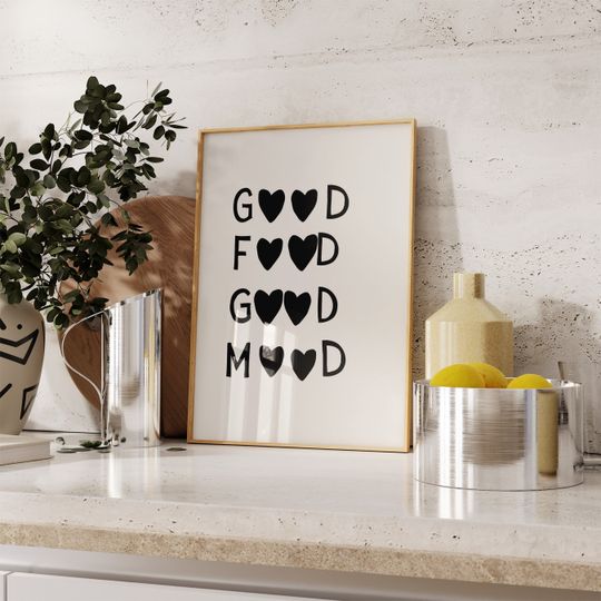 Discover Aesthetic Kitchen Decor Cute Cooking Art Kitchen Wall Art