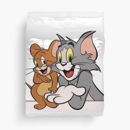 Discover Tom And Jerry Duvet Cover, Cartoon Duvet Cover